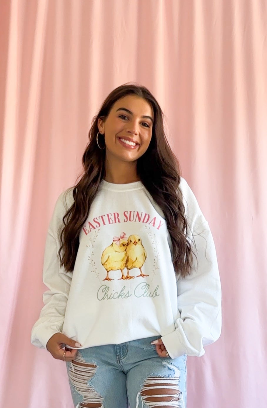 women oversized easter tshirt pink shirt easter spring shirt women trendy bunny tshirt girls easter clothing