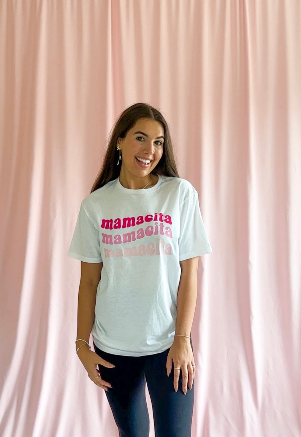 Mamacita Wavy Text Tshirt