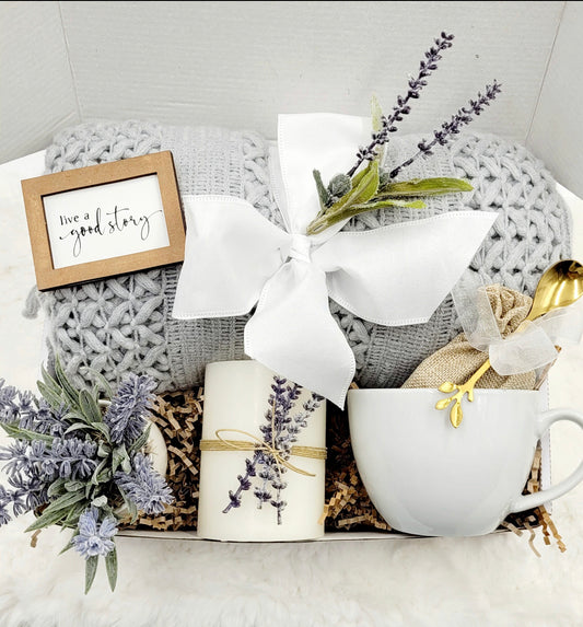 Lavender Gift Basket