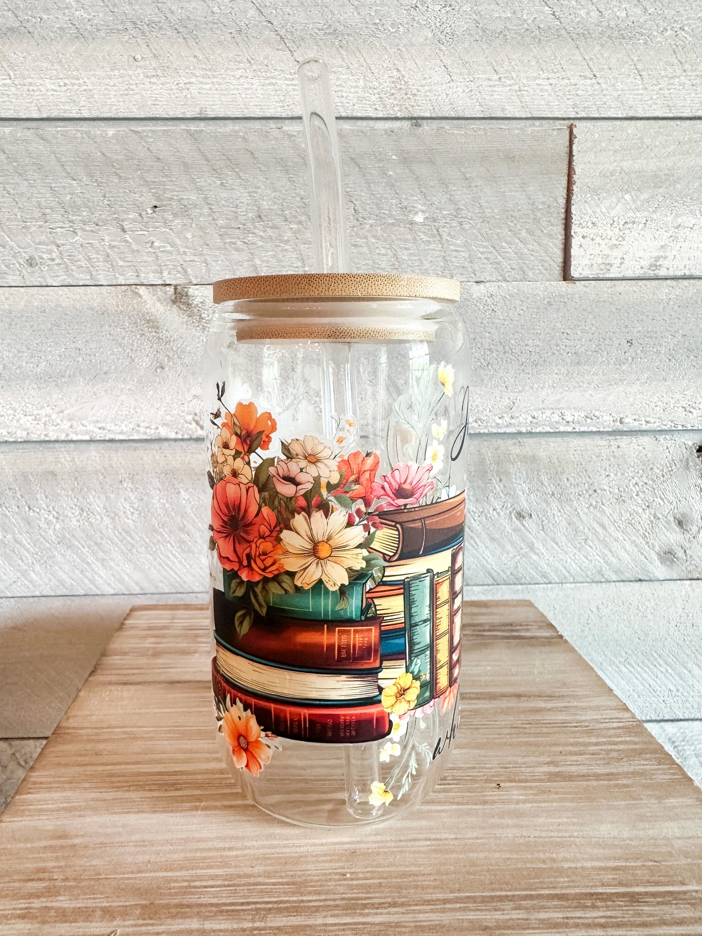 Just a Girl Who Loves Books Frosted Tumbler 16 Oz