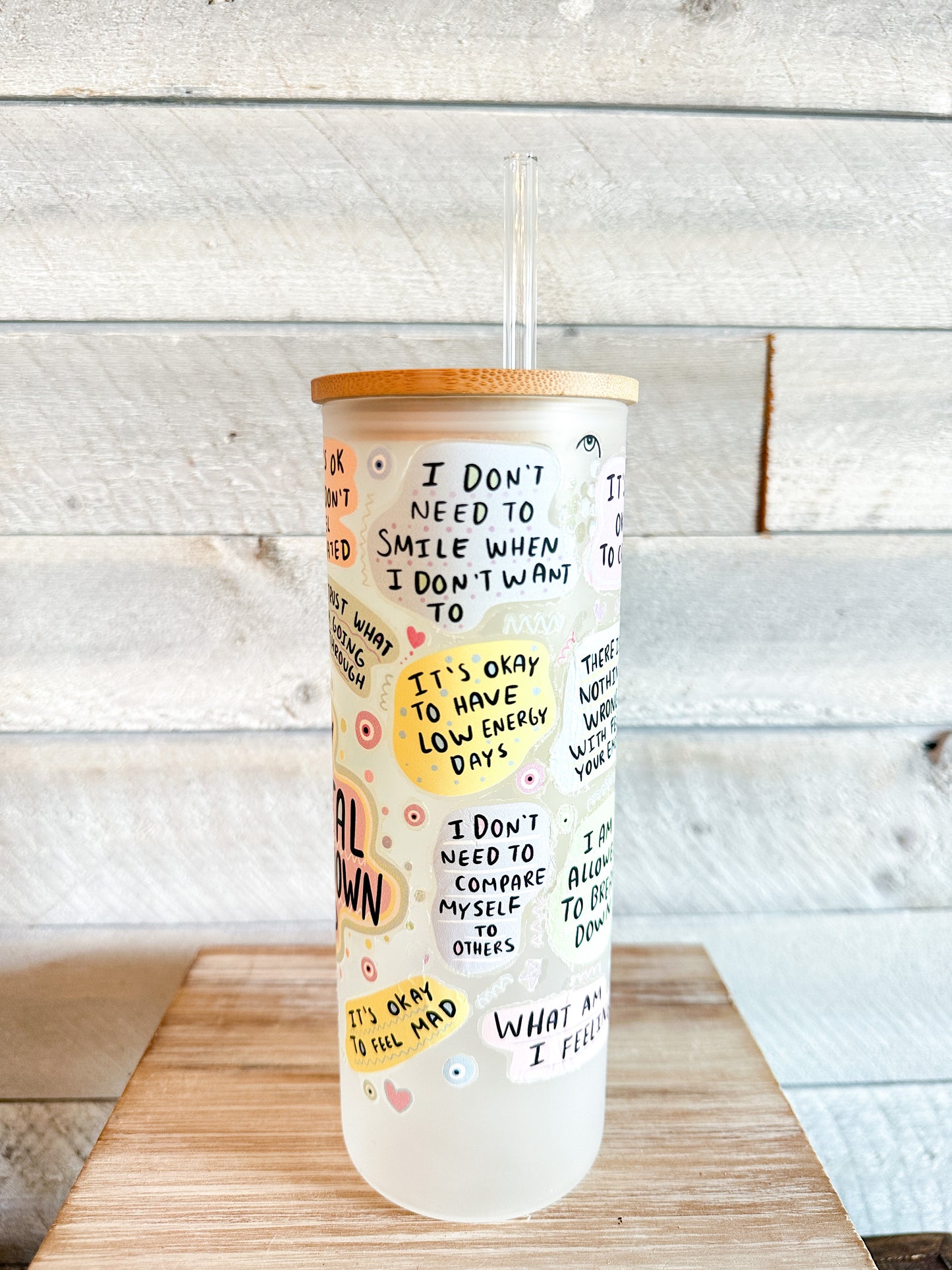 My Mental Breakdown Cup Frosted Tumbler 25Oz