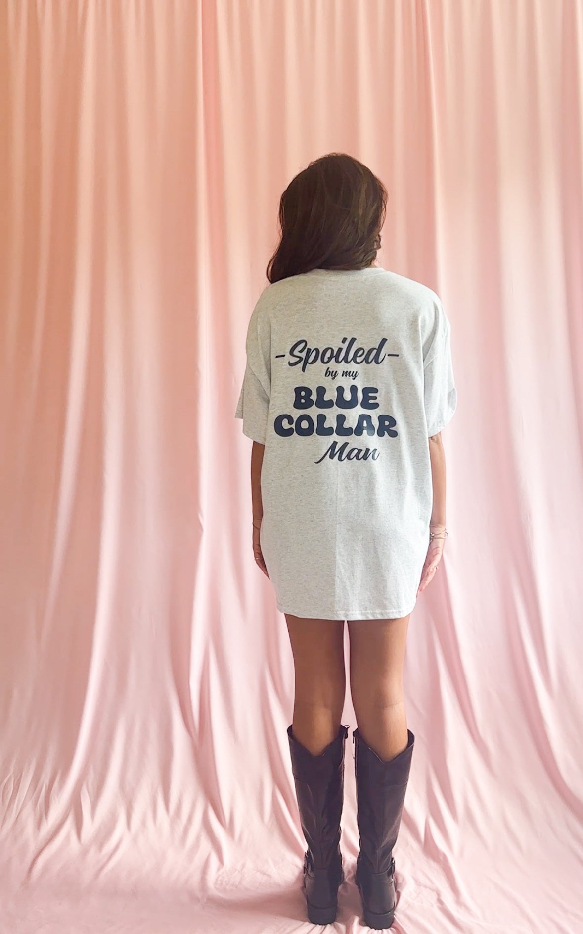 Spoiled By My Blue Collar Man Shirt
