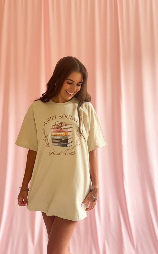 Antisocial Book Club Tshirt