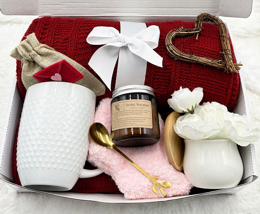 Red Valentine's Day Gift Box