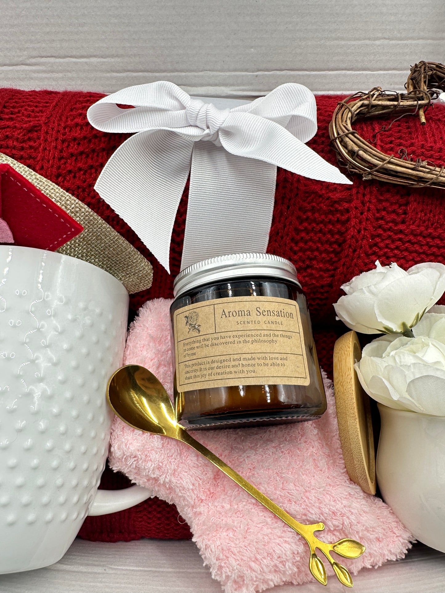 Red Valentine's Day Gift Box