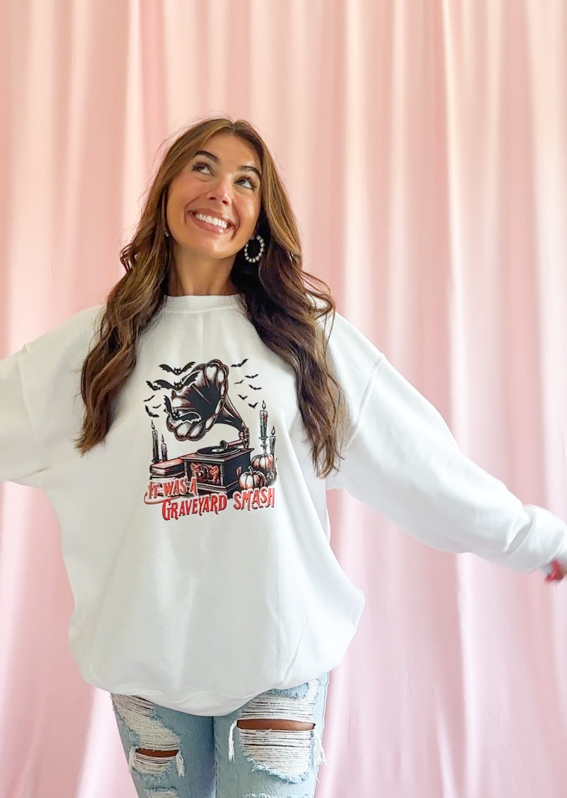 Graveyard Smash Sweatshirt Halloween