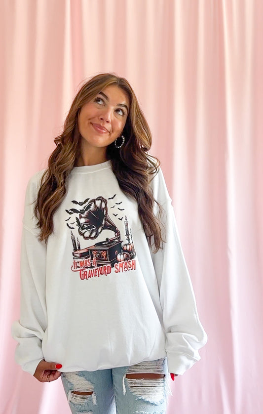 Graveyard Smash Sweatshirt Halloween