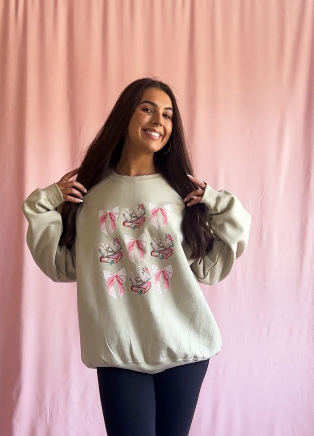 Women Reader Coquette Sweatshirt