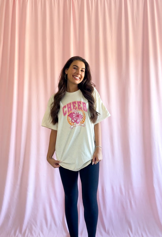 Cheer Social Club Pink T-shirt