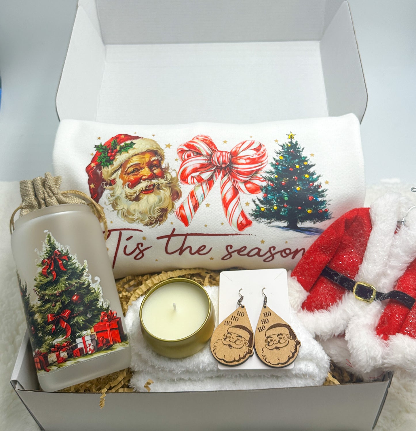 Tis The Season Christmas Gift Box