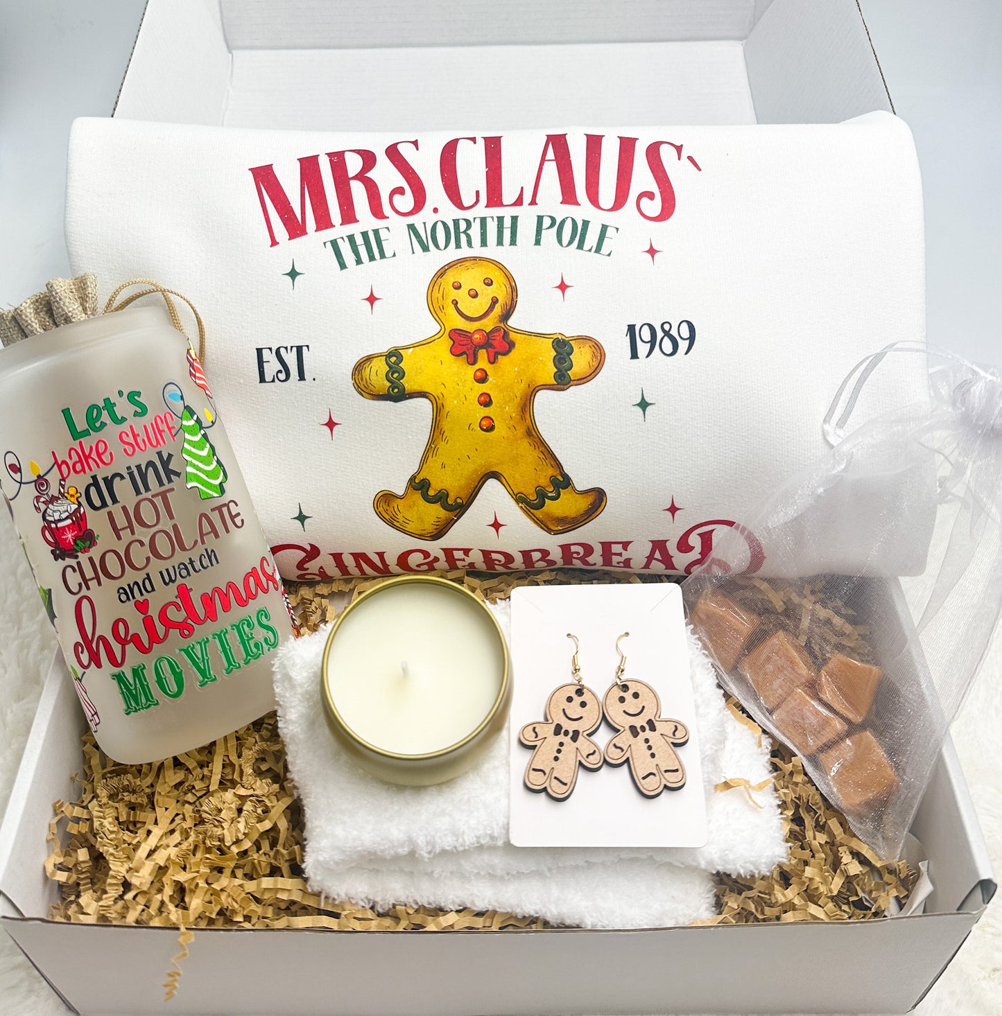 Gingerbread Bakery Christmas Gift Box