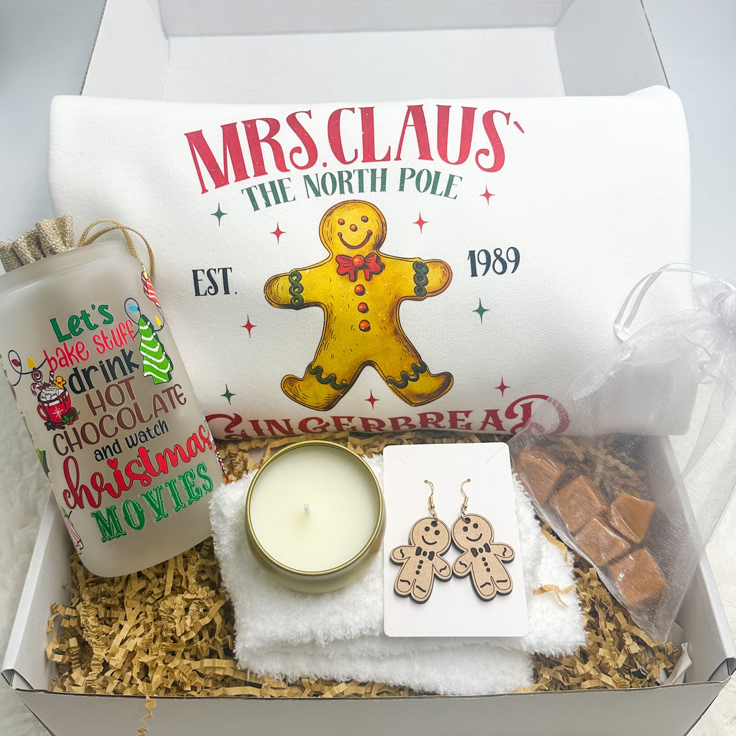 Gingerbread Bakery Christmas Gift Box