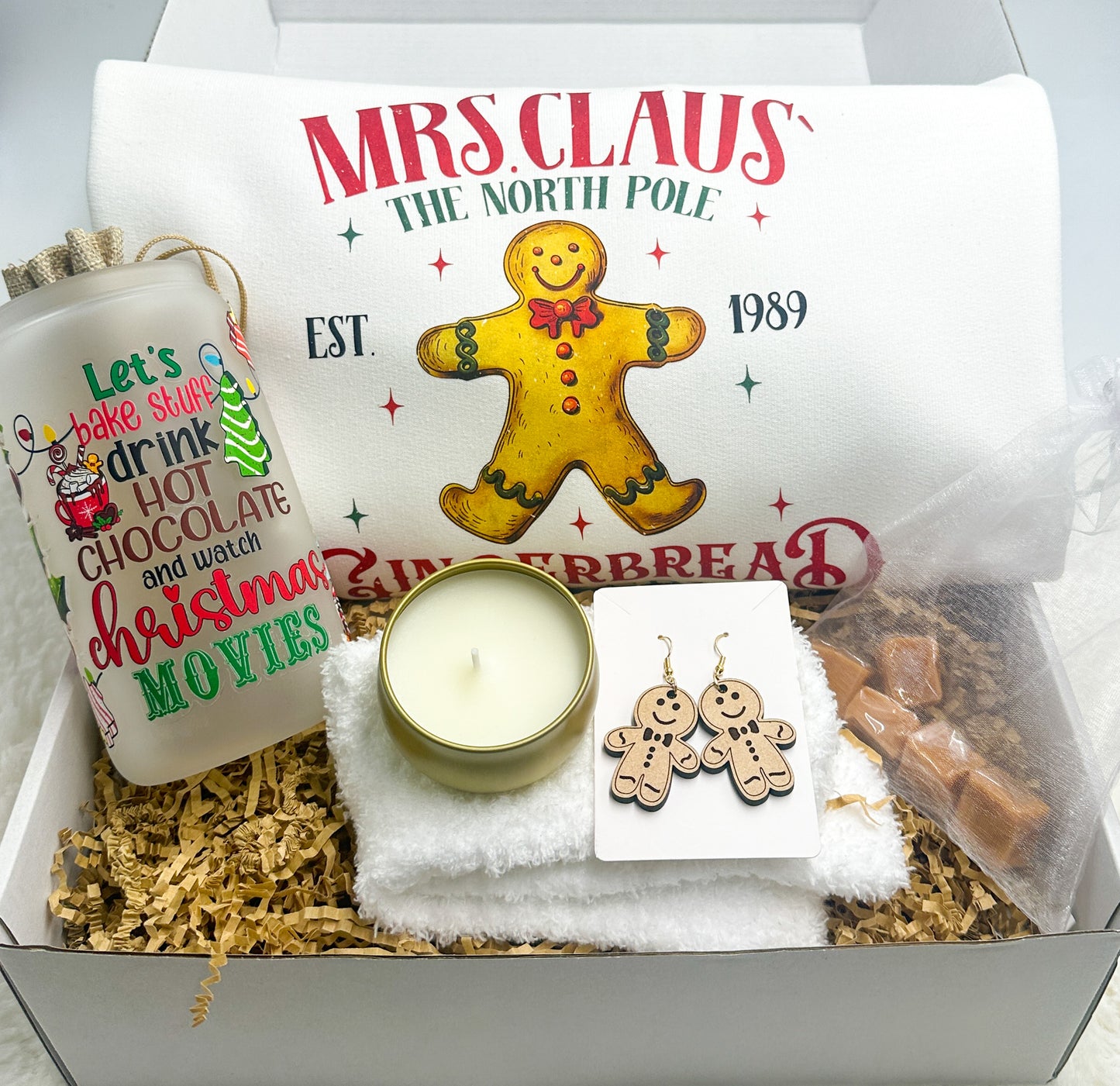 Gingerbread Bakery Christmas Gift Box