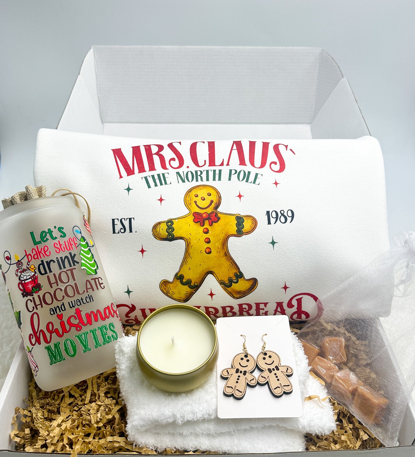 Gingerbread Bakery Christmas Gift Box