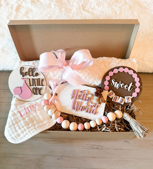 It's a Baby Girl Gift Box
