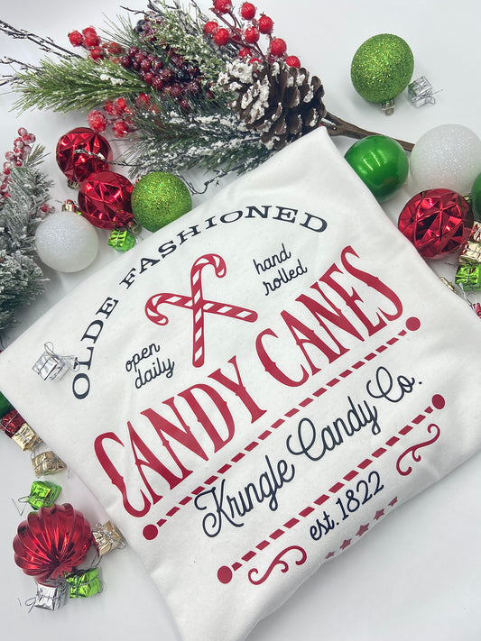 Candy Canes Sweatshirt