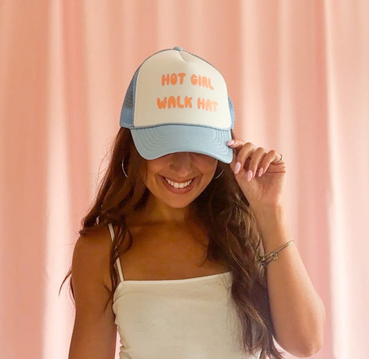 Hot Girl Walk Hat Trucker Hat