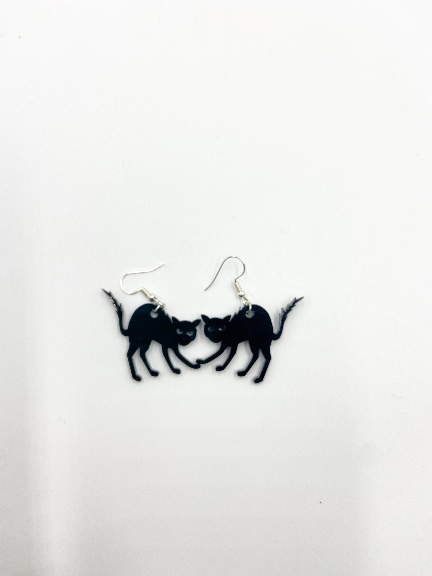Black Cat Earrings