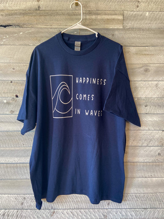 Happiness Comes in Waves Shirt