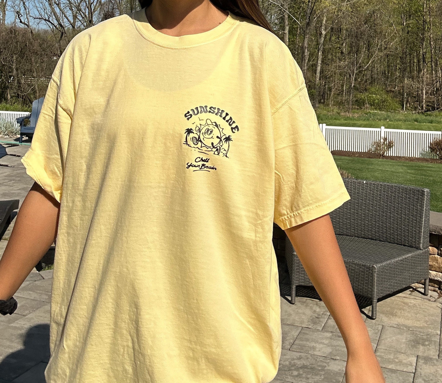 Sunshine Chill Your Brain Shirt