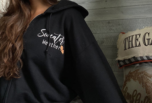 Sweater Weather Zip Up