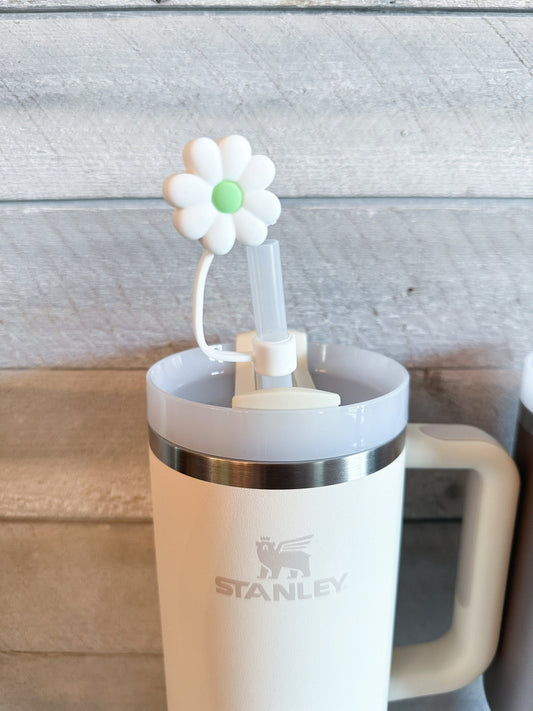 Flower Tumbler Straw Topper