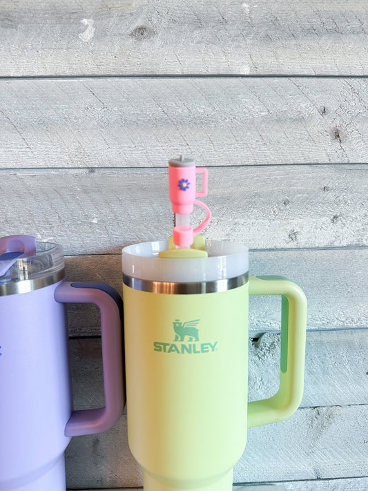 Coffee Tumbler Straw Topper