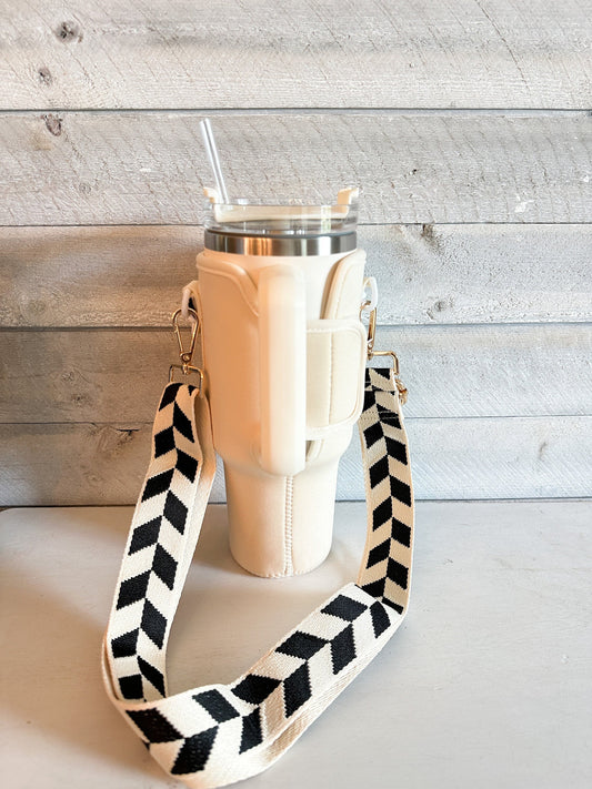 Checker Tumbler Carrier