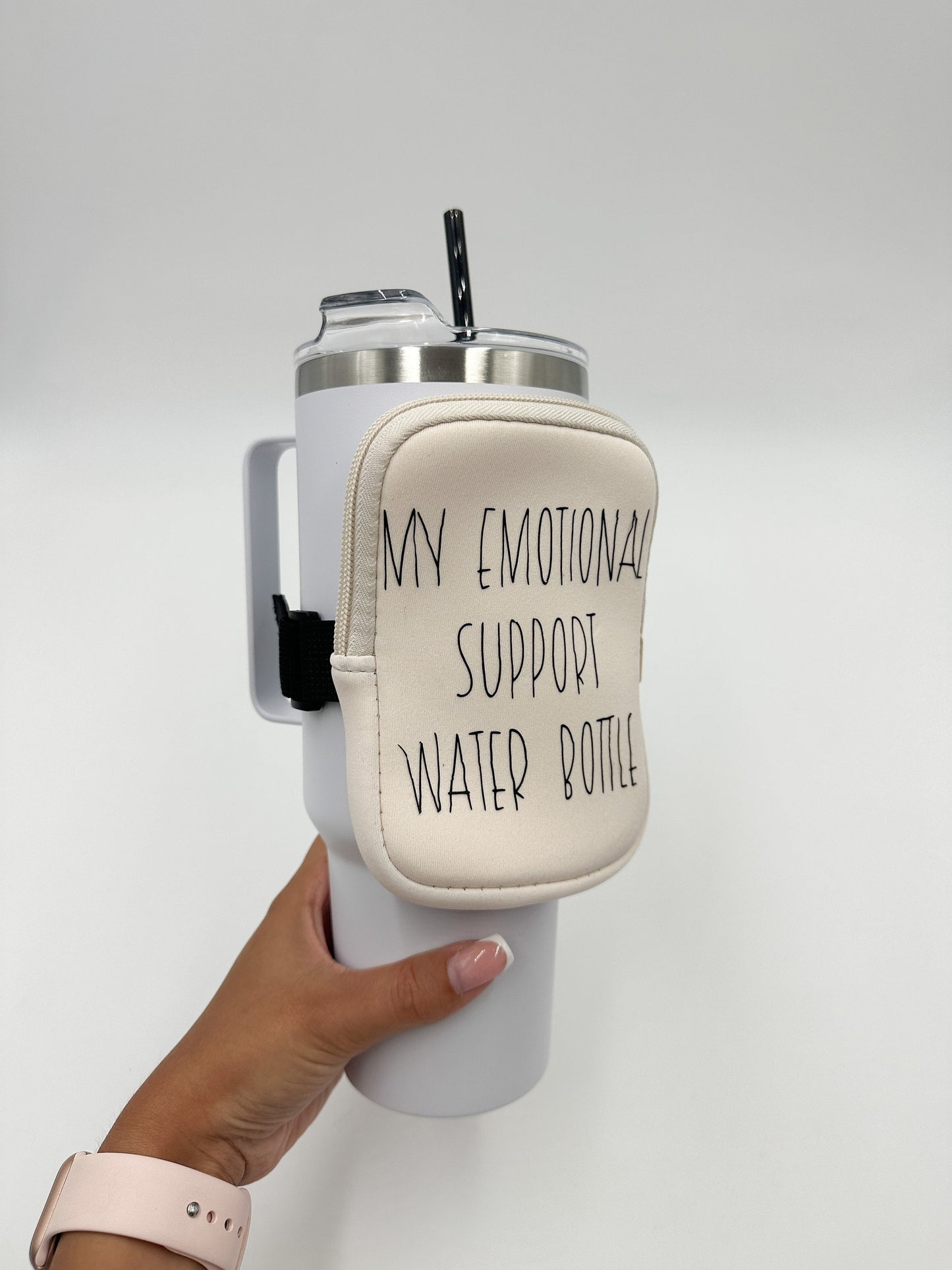Emotional Support Tumbler Pouch