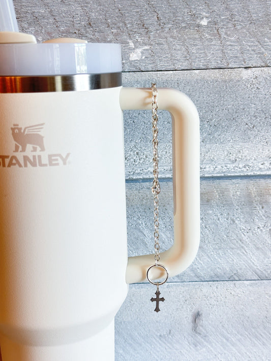Cross Tumbler Charm