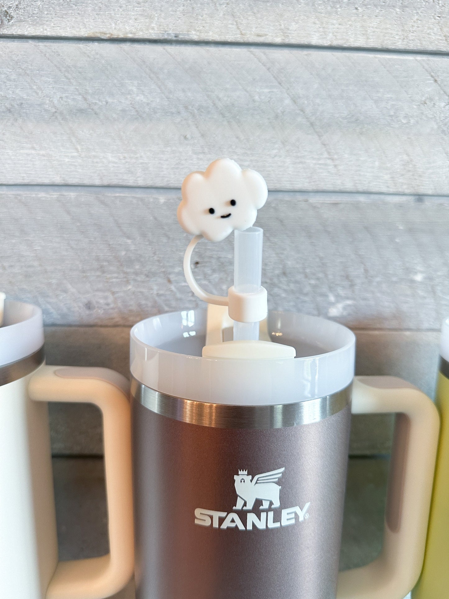 Cloud Tumbler Straw Topper Cover