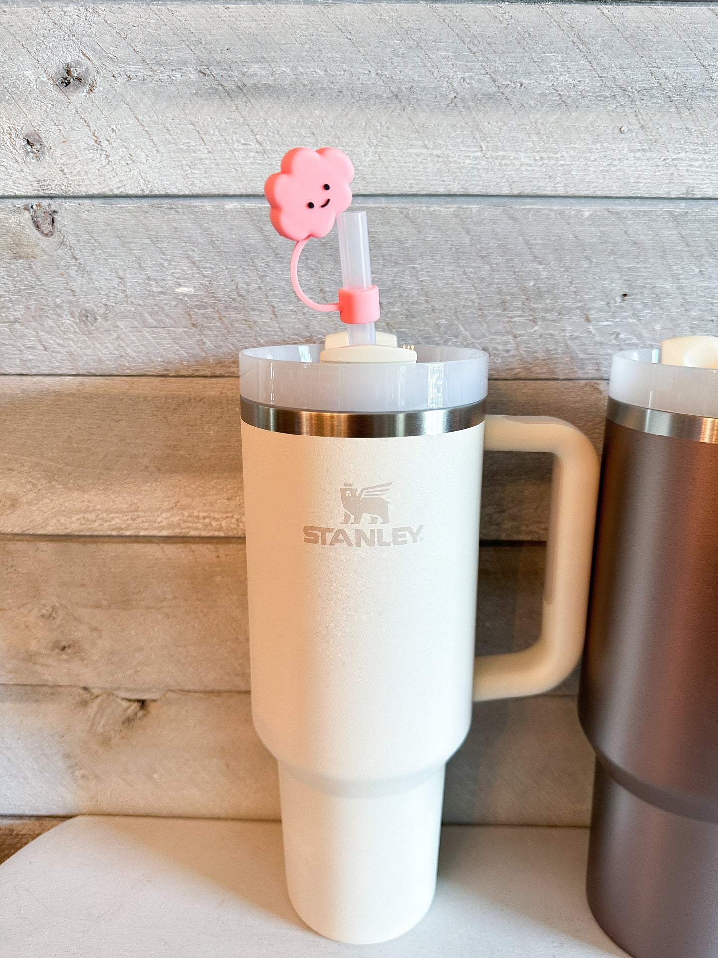 Cloud Tumbler Straw Topper Cover