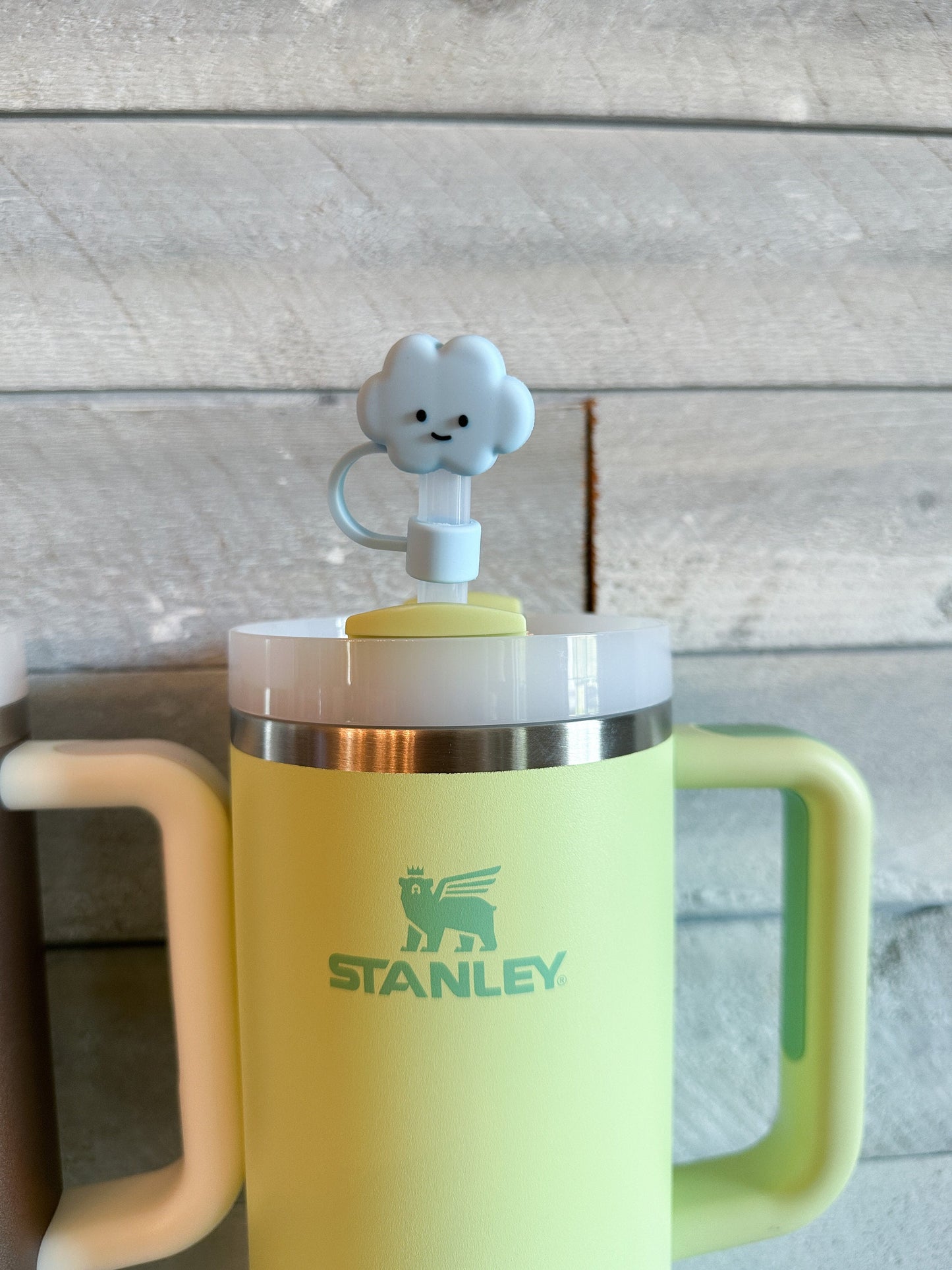 Cloud Tumbler Straw Topper Cover