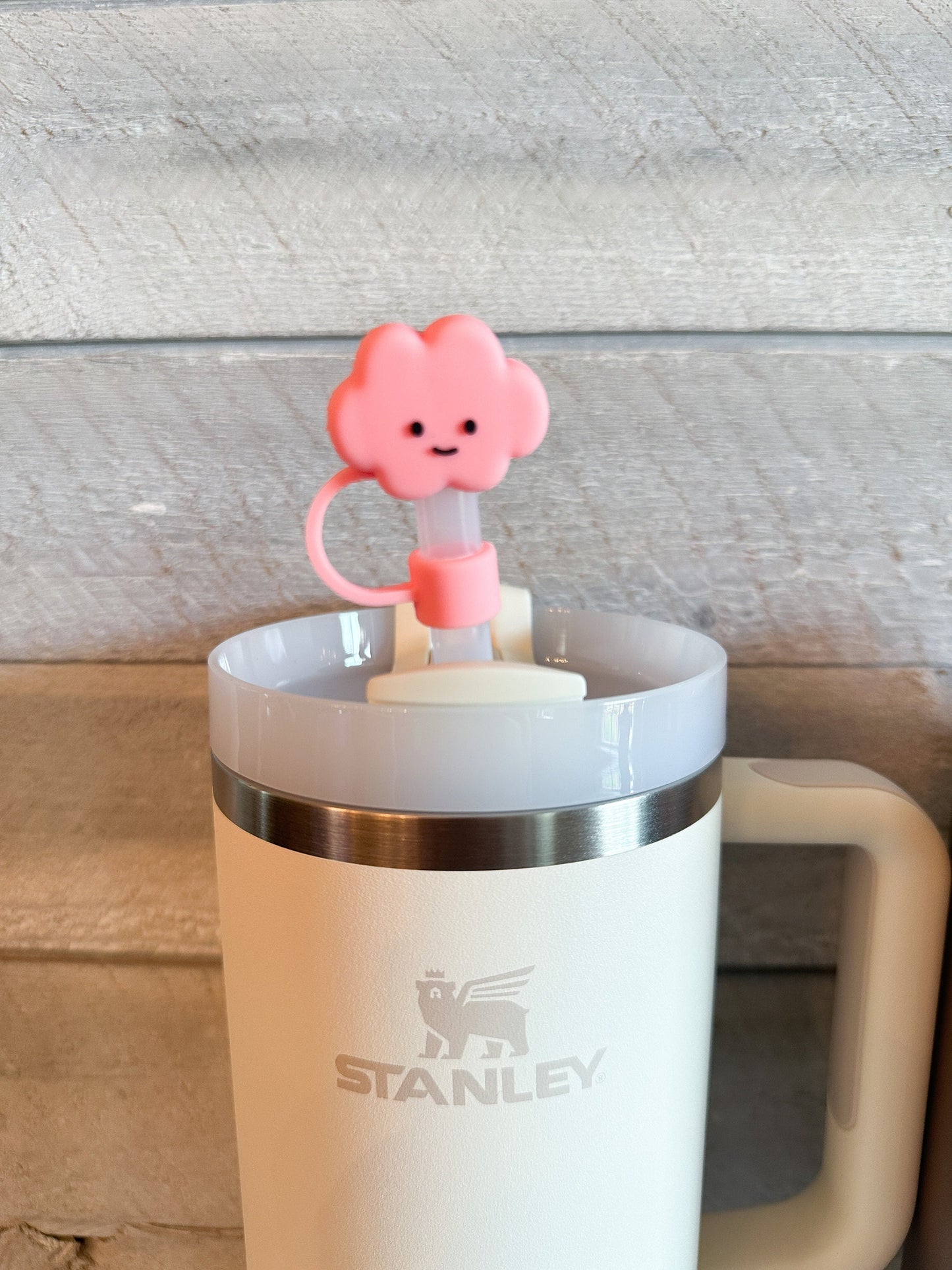 Cloud Tumbler Straw Topper Cover
