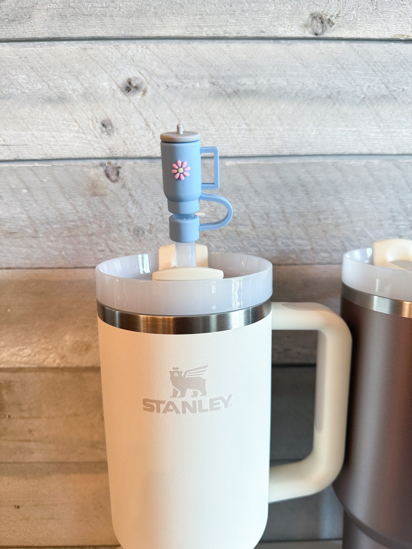 Coffee Tumbler Straw Topper