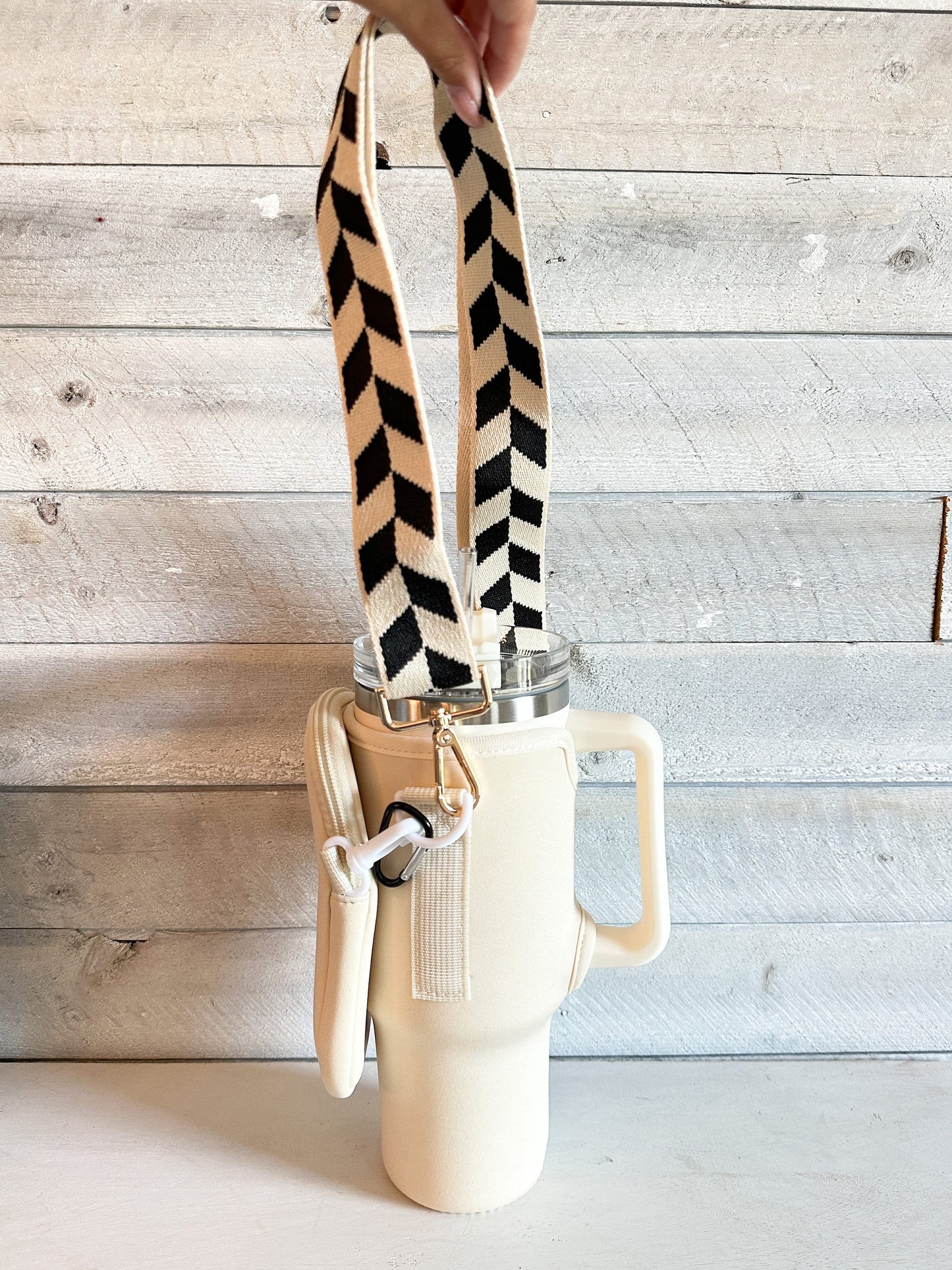 Checker Tumbler Carrier