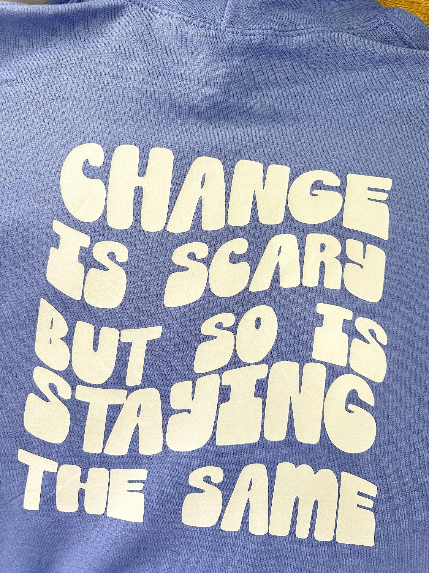 Change is Scary Hoodie