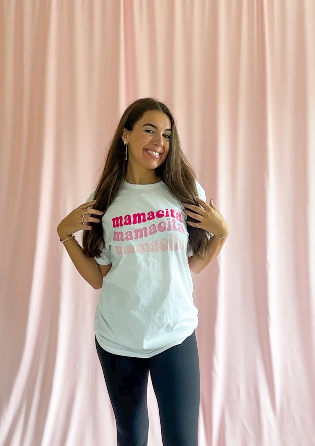 Mamacita Wavy Text Tshirt
