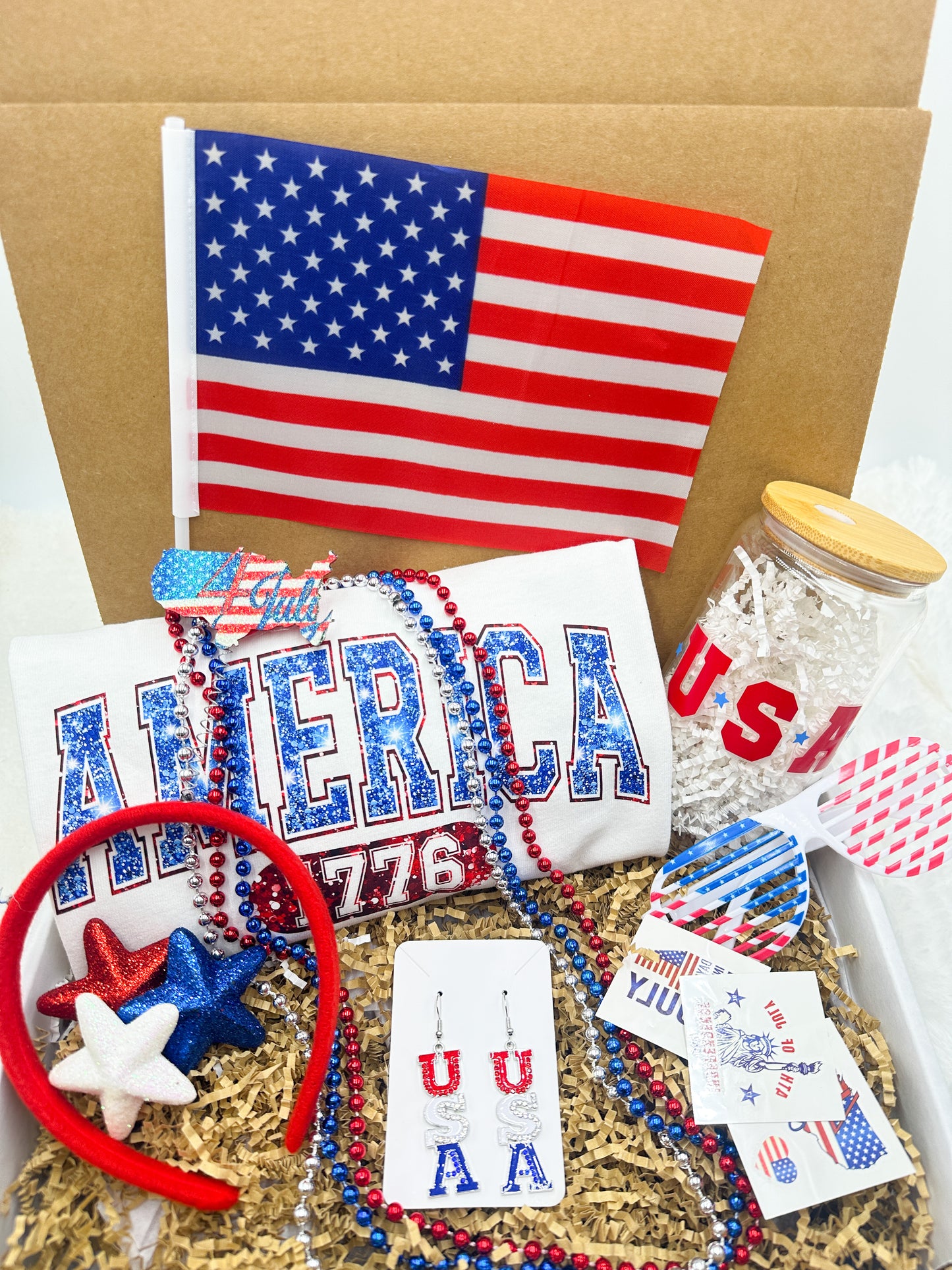 Fourth of July Gift Basket