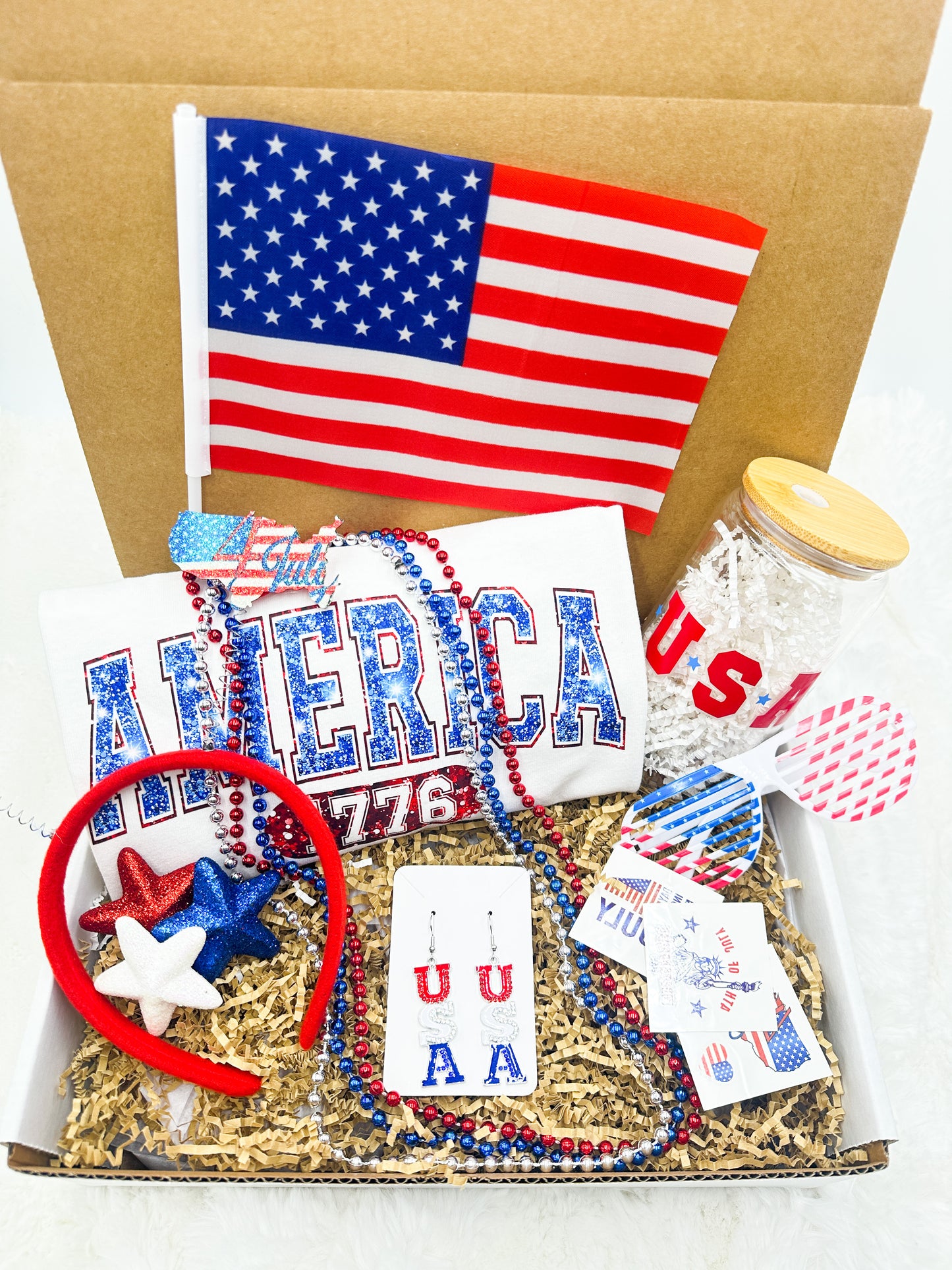 Fourth of July Gift Basket