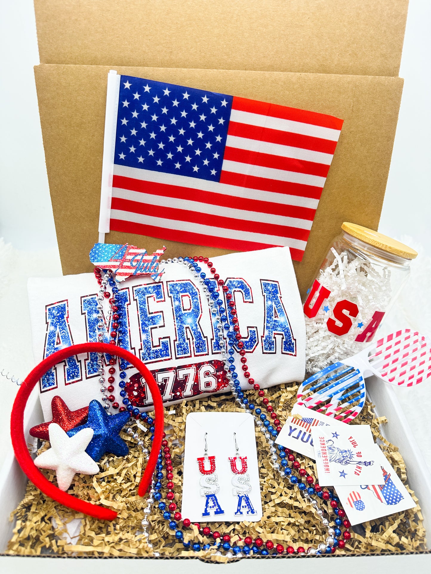 Fourth of July Gift Basket