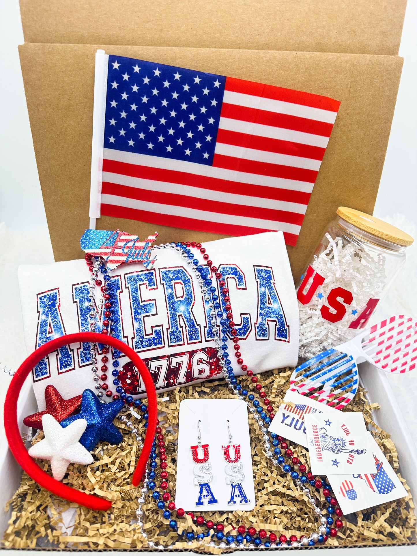 Fourth of July Gift Basket