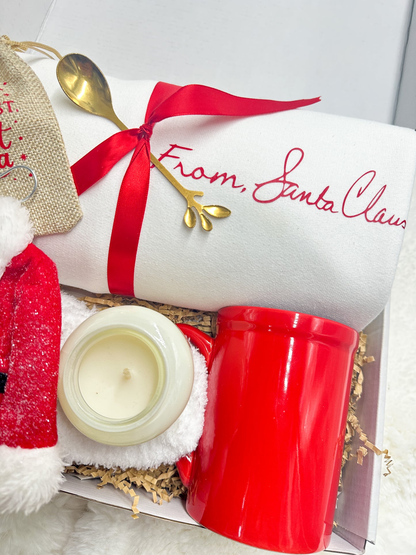 From Santa Claus Christmas Gift Box