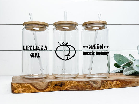 Gym Glass Bottles