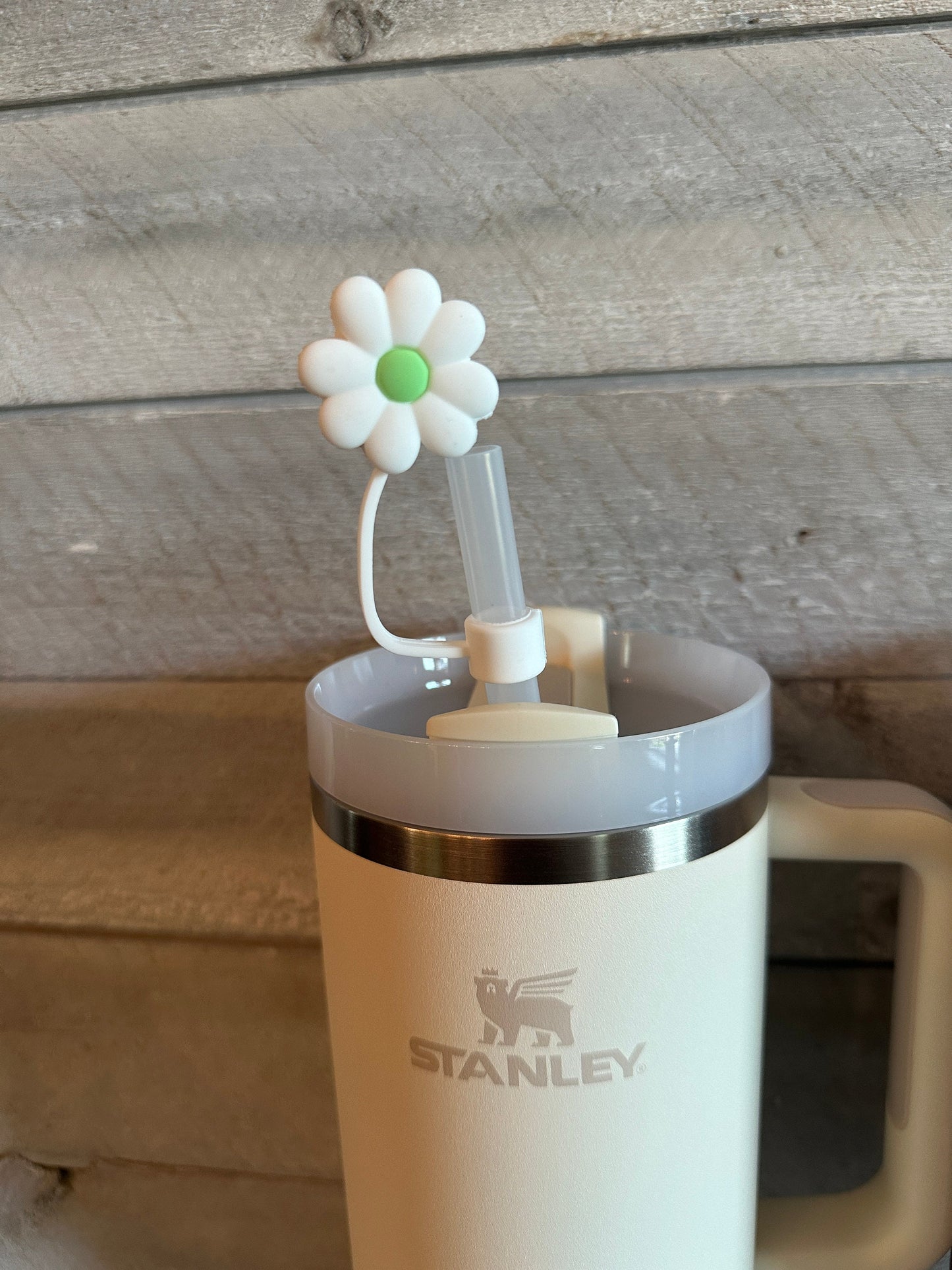 Flower Tumbler Straw Topper