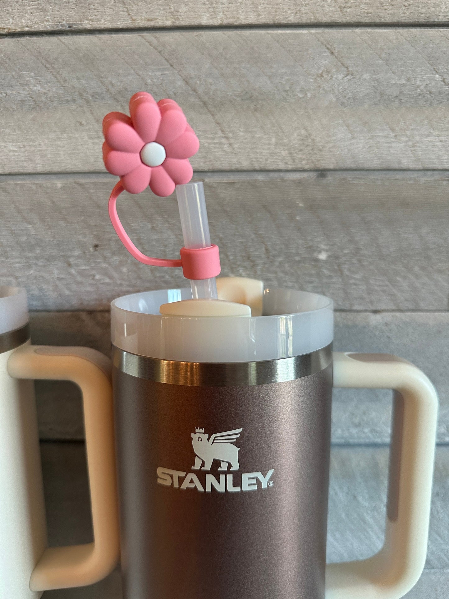 Flower Tumbler Straw Topper