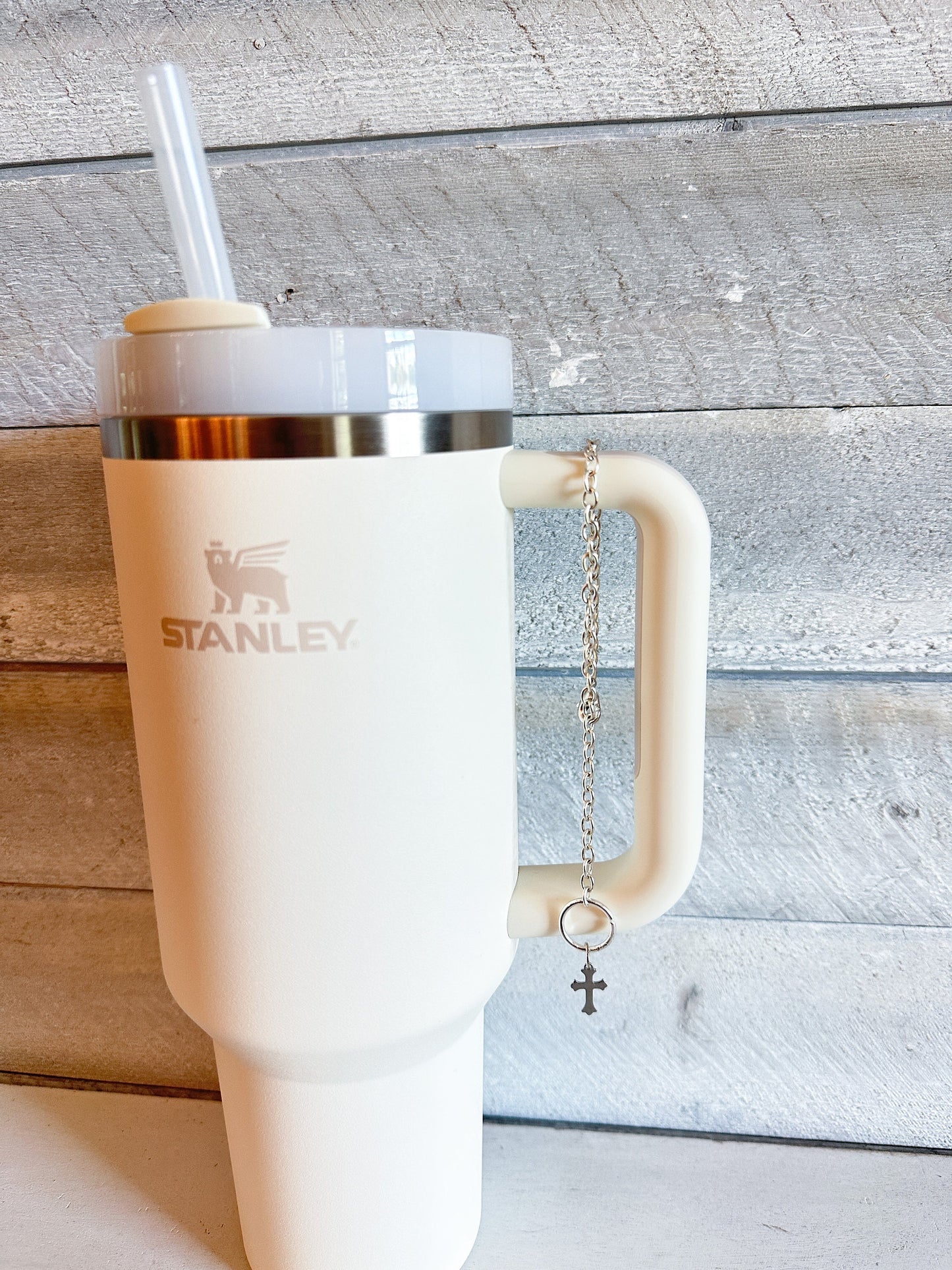 Cross Tumbler Charm